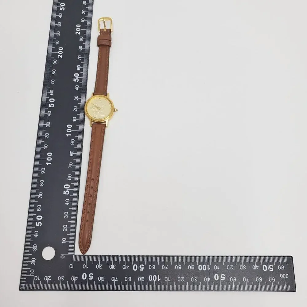 Disney X Lorus Mickey Mouse Gold Vintage 1990s Watch